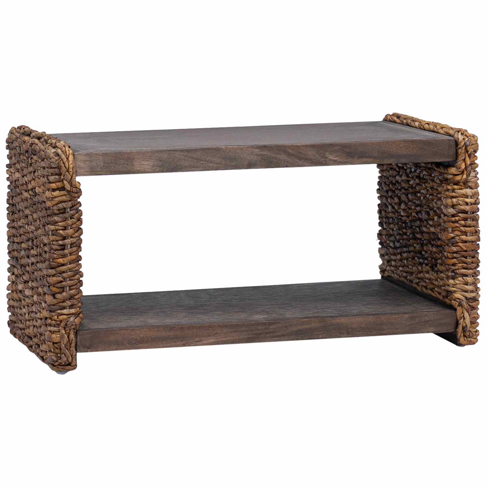 Salontafel Naturel 70 x 35 x 35 cm Massief Mahoniehout is nu te koop bij PeponiXL, paradijselijk wonen!
