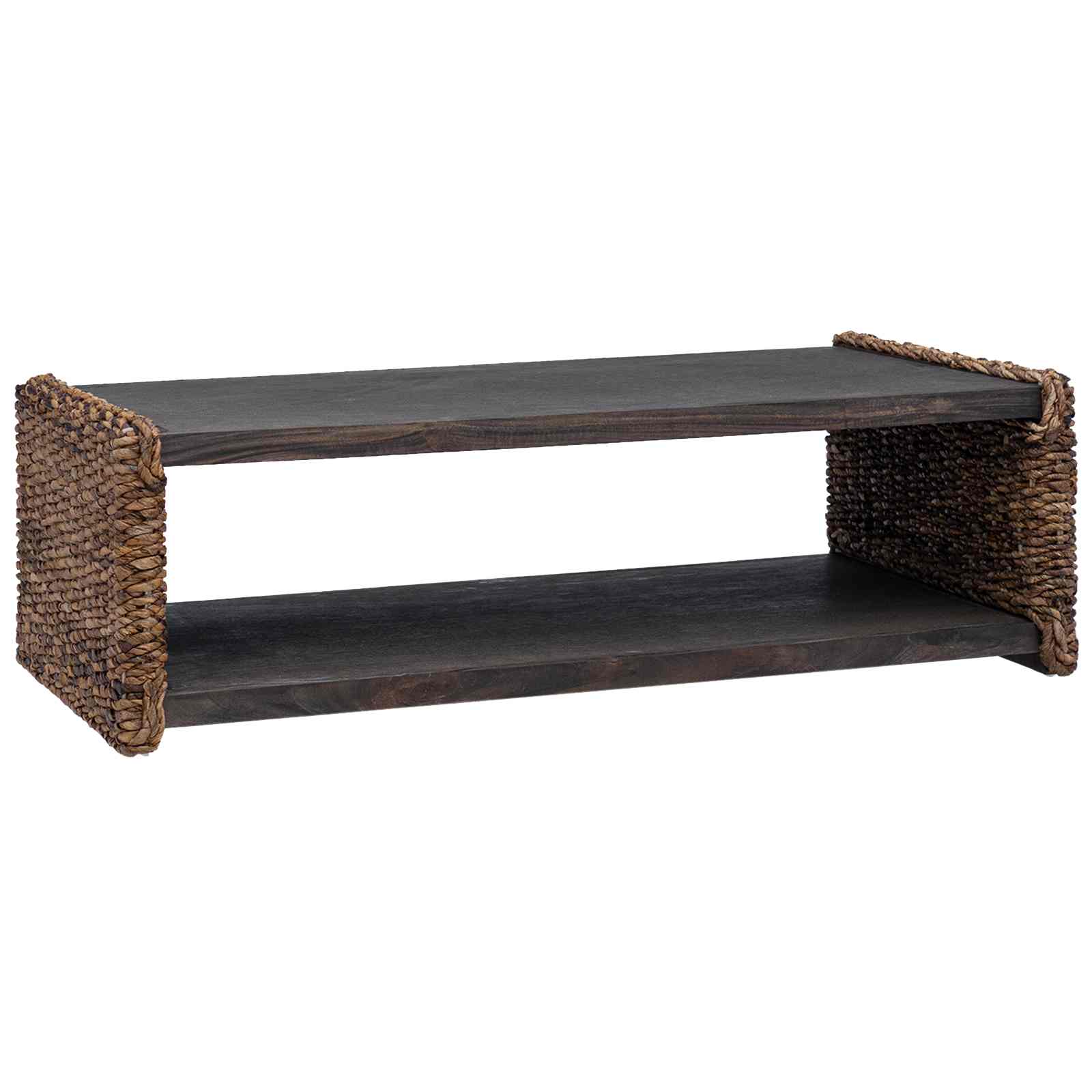 Salontafel Naturel 110 x 55 x 35 cm Massief Mahoniehout is nu te koop bij PeponiXL, paradijselijk wonen!