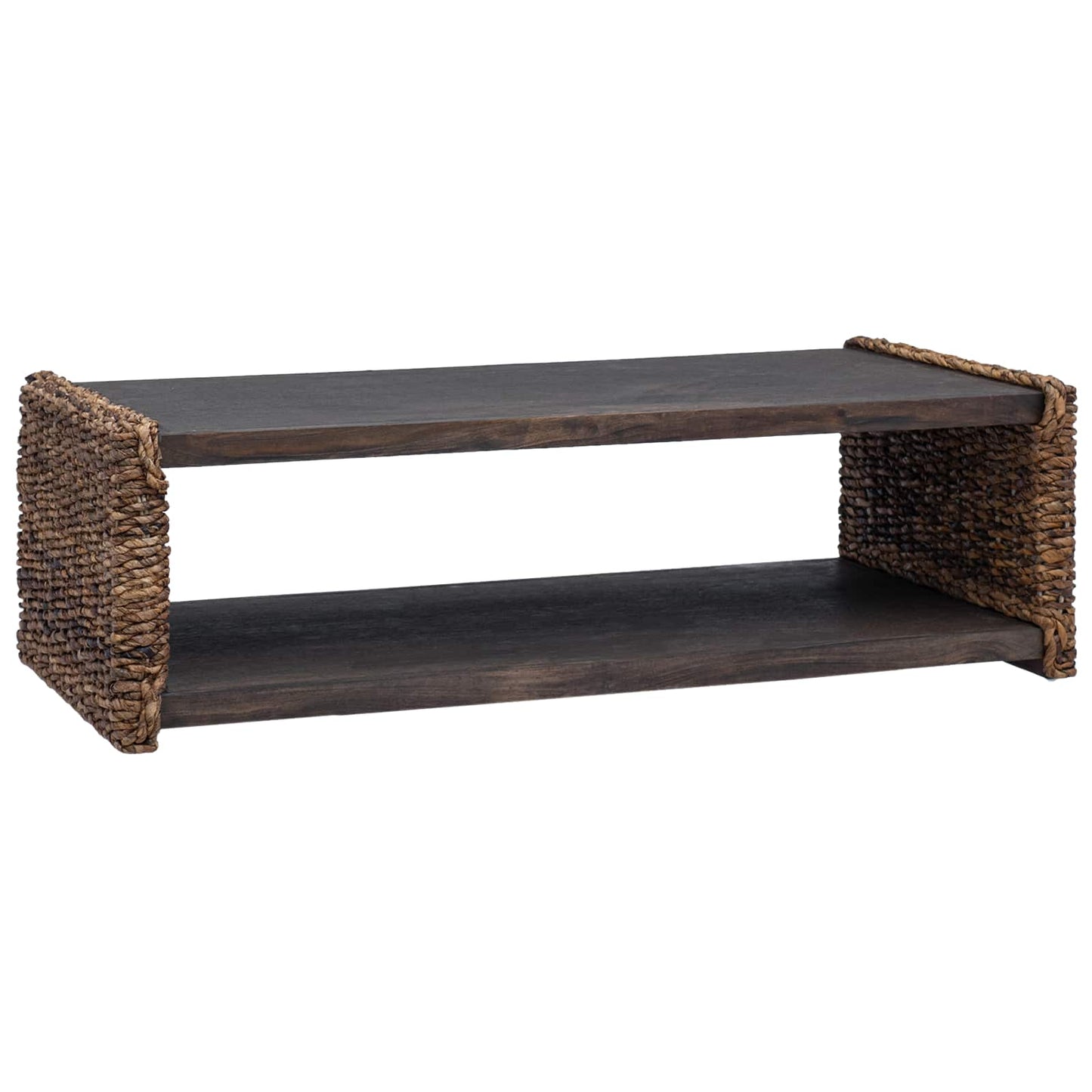 Salontafel Naturel 110 x 55 x 35 cm Massief Mahoniehout is nu te koop bij PeponiXL, paradijselijk wonen!