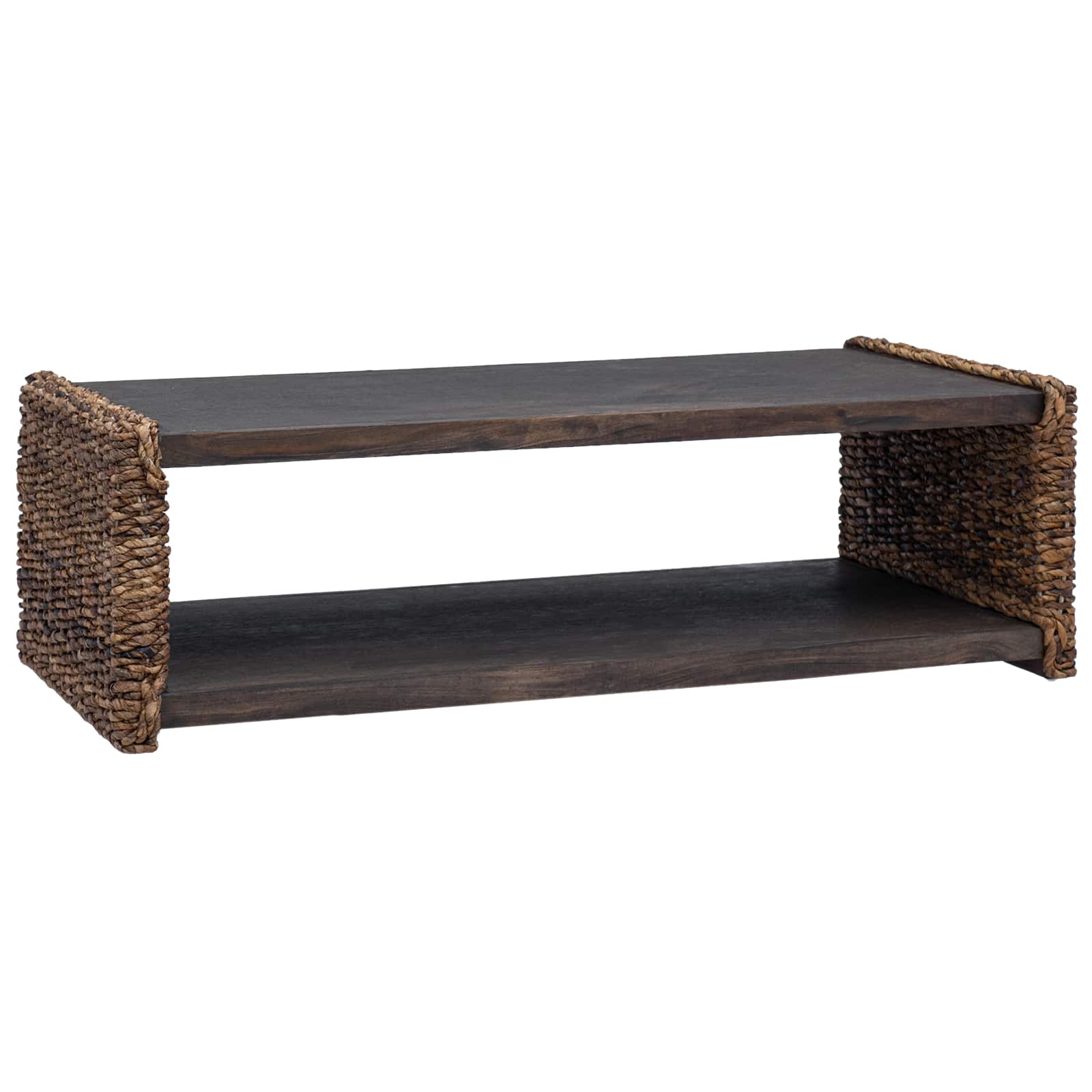 Salontafel Naturel 110 x 55 x 35 cm Massief Mahoniehout is nu te koop bij PeponiXL, paradijselijk wonen!