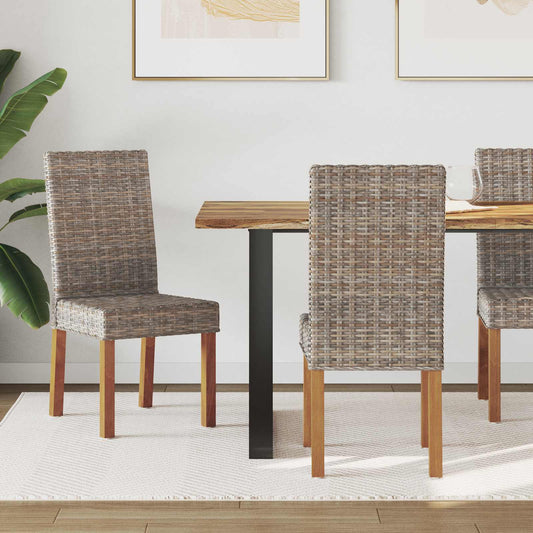 Eetkamerstoel 2 pcs Kubu grijs 45 x 54 x 93 cm is nu te koop bij PeponiXL, paradijselijk wonen!