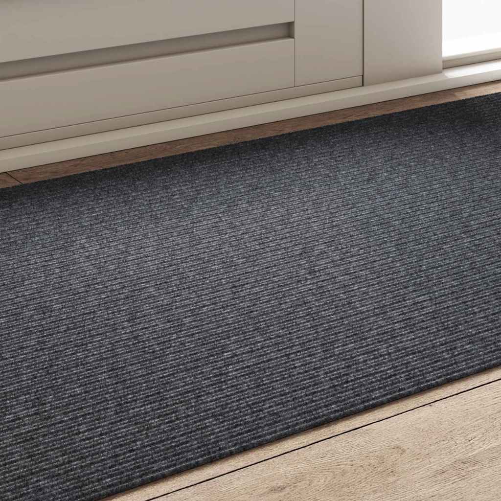Tapijt Loper Grijs 80 x 150 cm Stof is nu te koop bij PeponiXL, paradijselijk wonen!