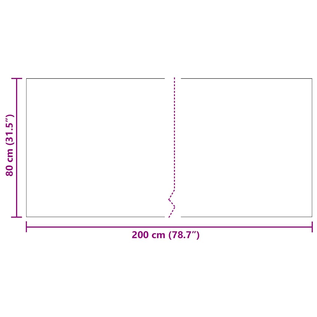 Tapijt Loper Grijs 80 x 200 cm Stof is nu te koop bij PeponiXL, paradijselijk wonen!