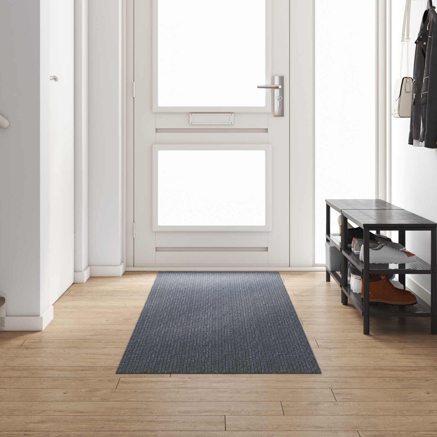 Tapijt Loper Grijs 80 x 300 cm Stof is nu te koop bij PeponiXL, paradijselijk wonen!