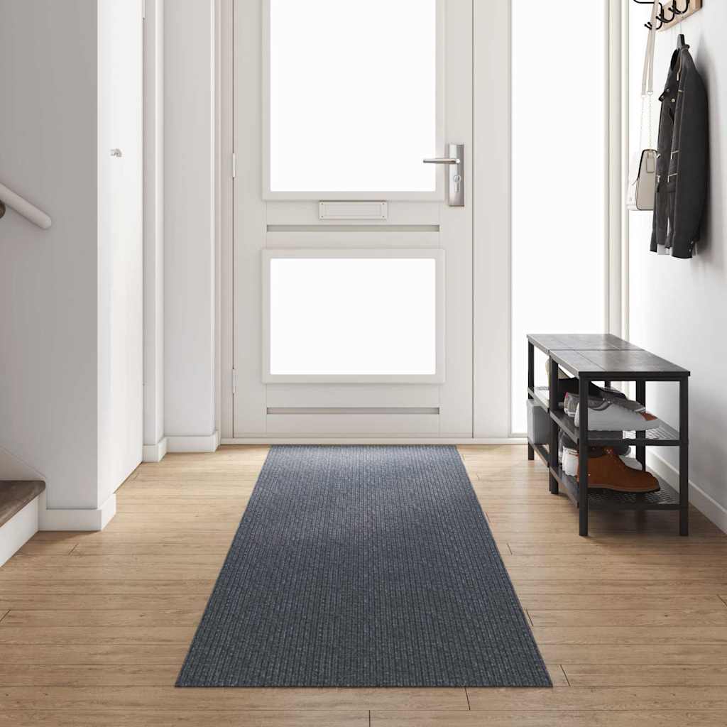 Tapijt Loper Grijs 80 x 400 cm Stof is nu te koop bij PeponiXL, paradijselijk wonen!