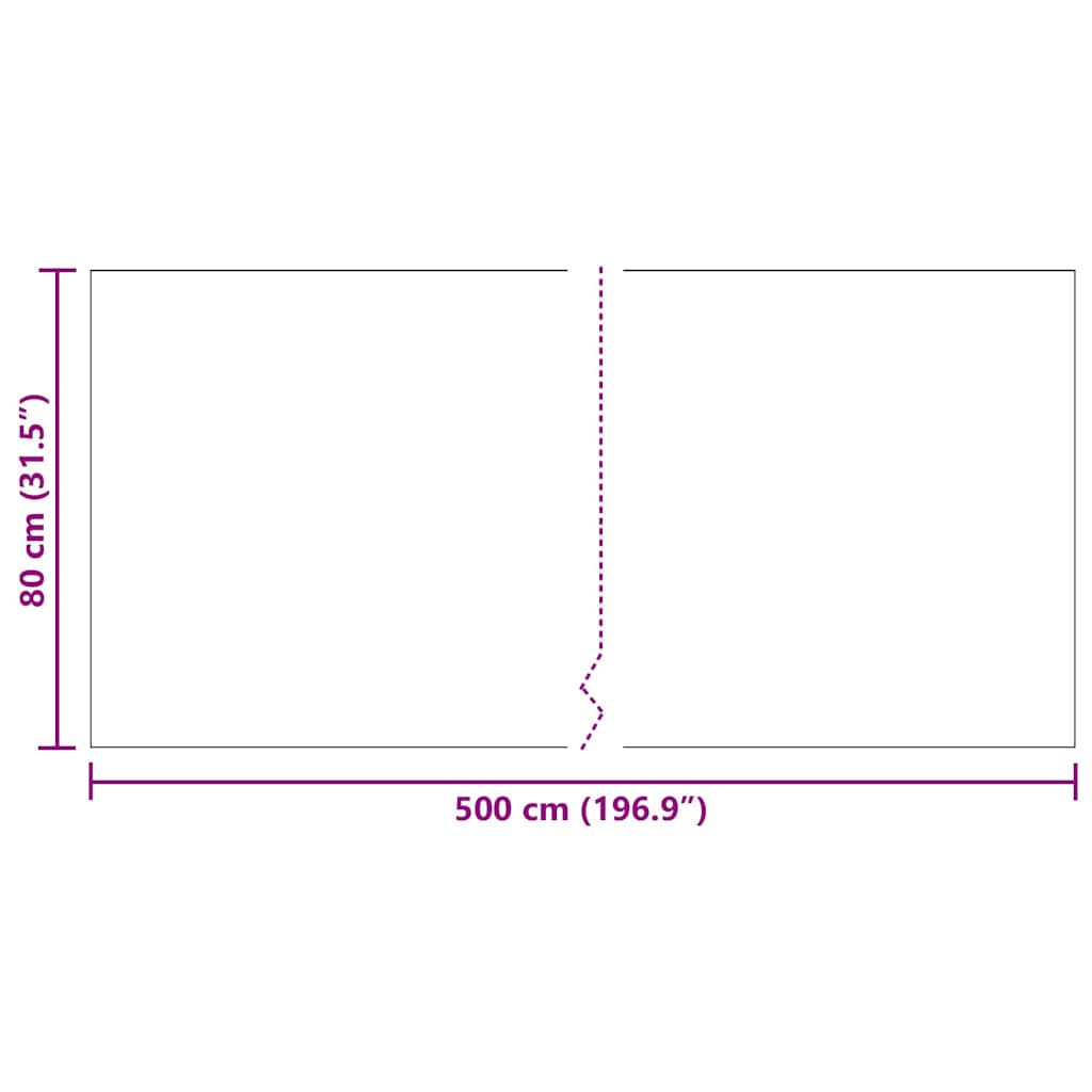 Tapijt Loper Grijs 80 x 500 cm Stof is nu te koop bij PeponiXL, paradijselijk wonen!