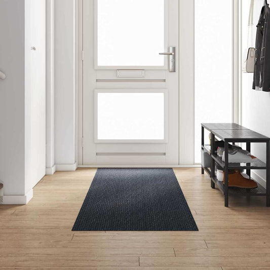 Tapijt Loper Antraciet 80 x 300 cm Stof is nu te koop bij PeponiXL, paradijselijk wonen!