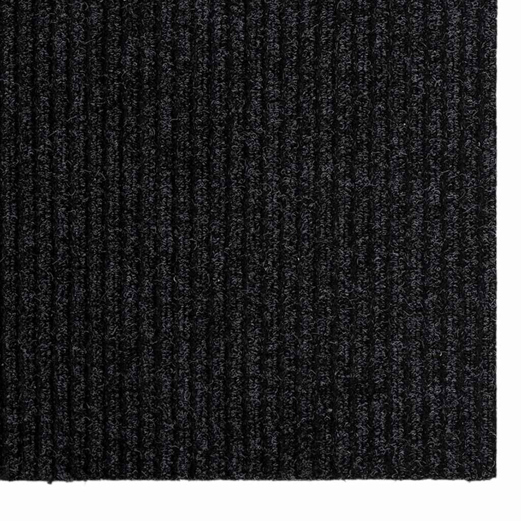 Tapijt Loper Antraciet 80 x 500 cm Stof is nu te koop bij PeponiXL, paradijselijk wonen!