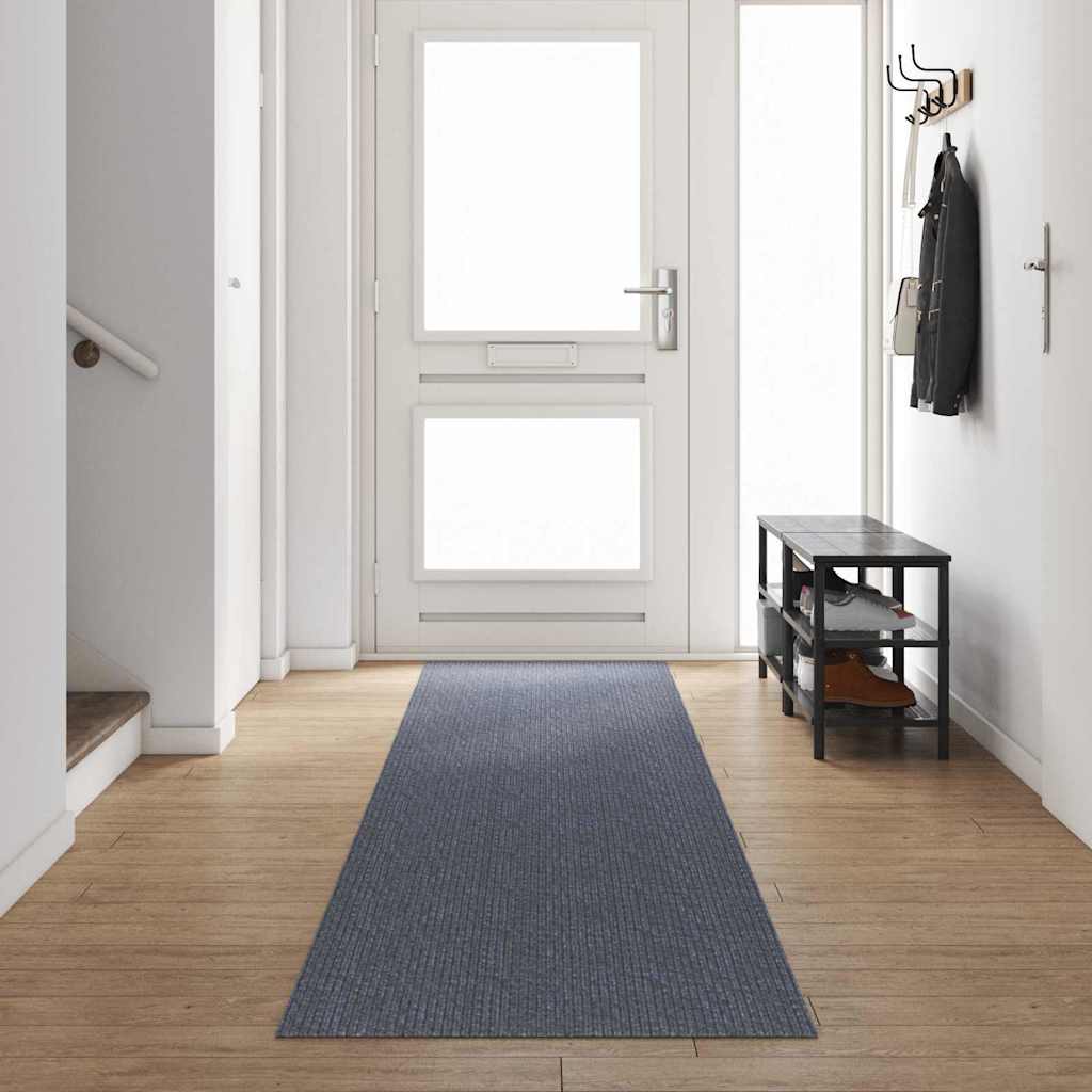 Tapijt Loper Lichtgrijs 80 x 500 cm Stof is nu te koop bij PeponiXL, paradijselijk wonen!