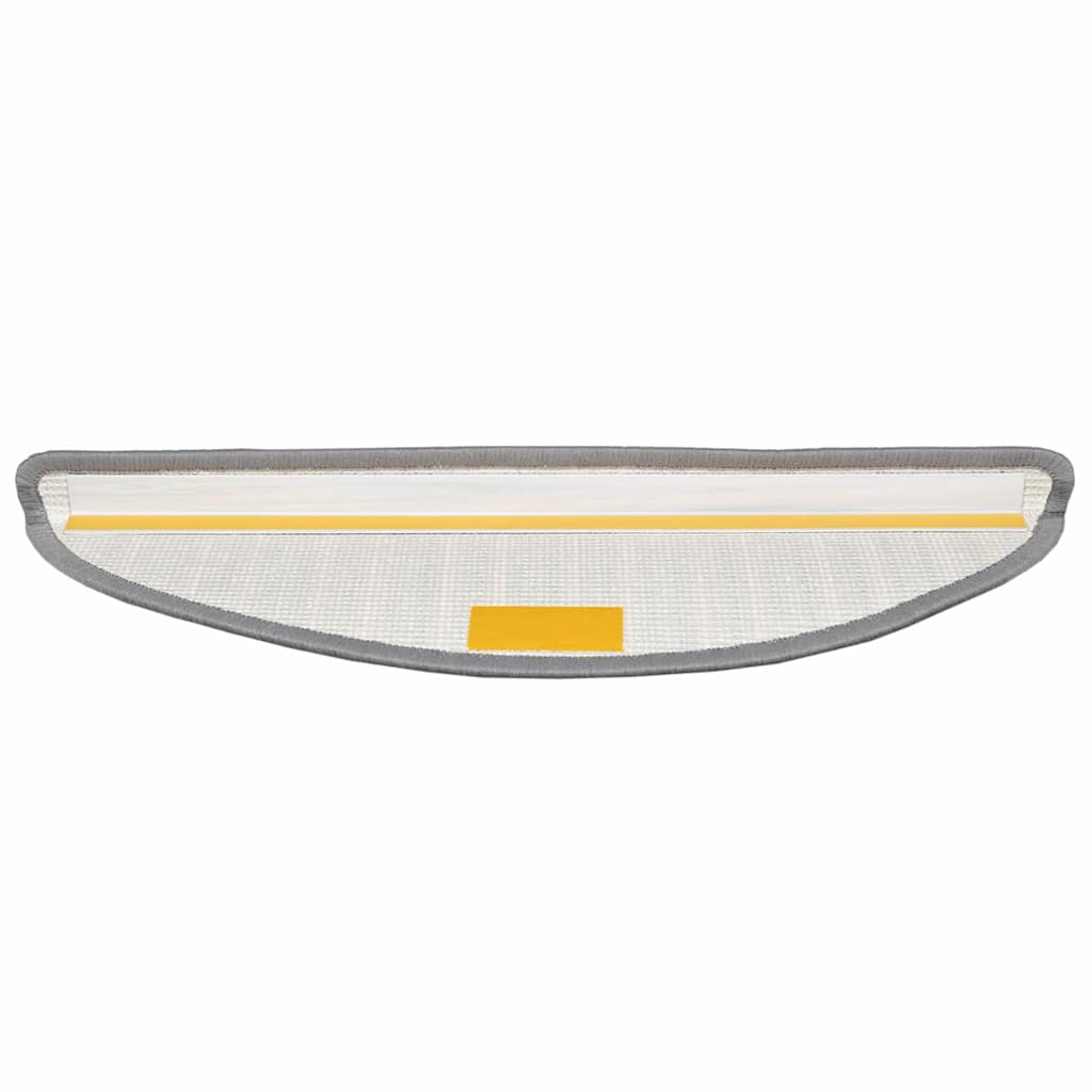 Zelfklevende Trapmatten 15 pcs Grijs 56 x 17 x 3 cm is nu te koop bij PeponiXL, paradijselijk wonen!