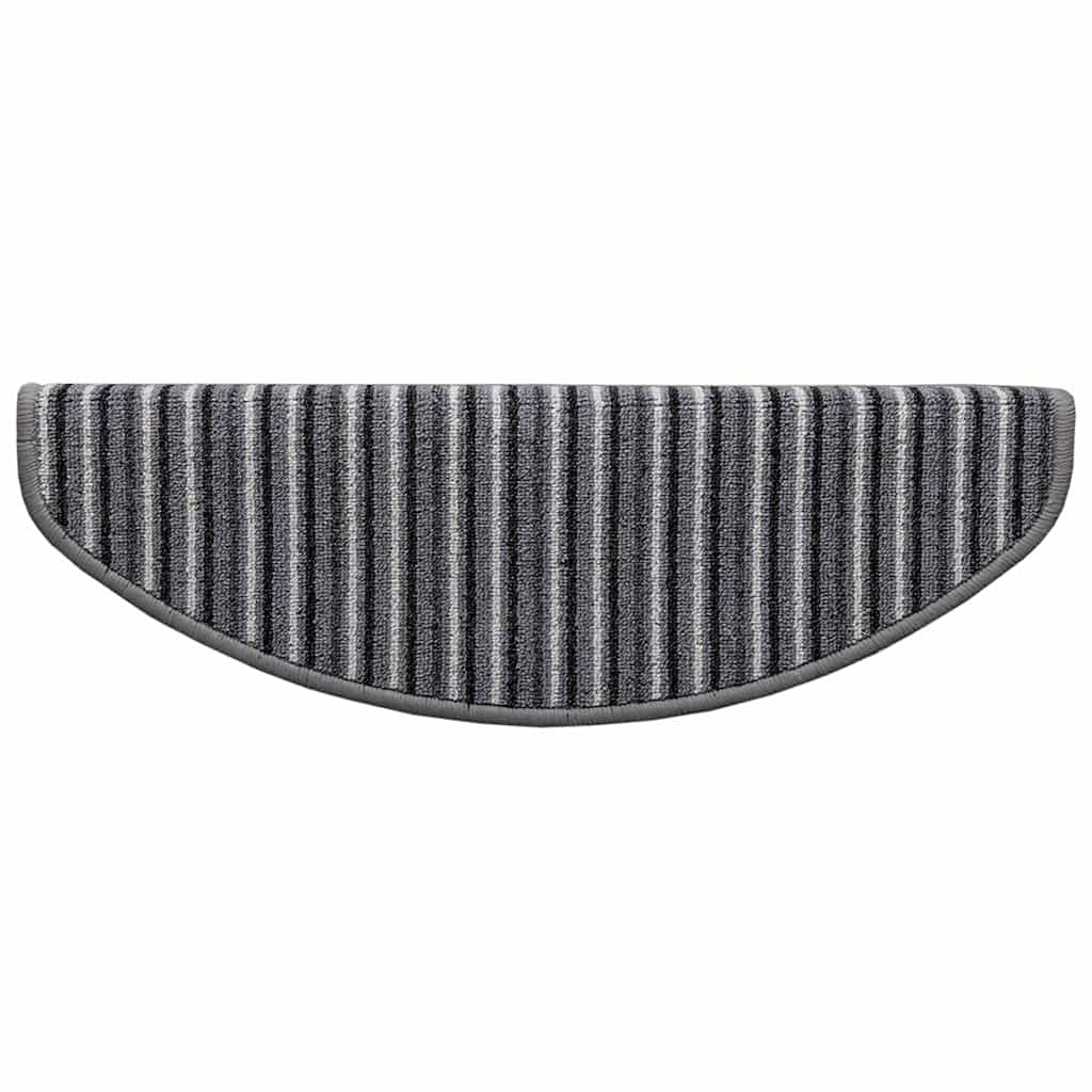 Zelfklevende Trapmatten 15 pcs Grijs 65 x 21 x 4 cm is nu te koop bij PeponiXL, paradijselijk wonen!