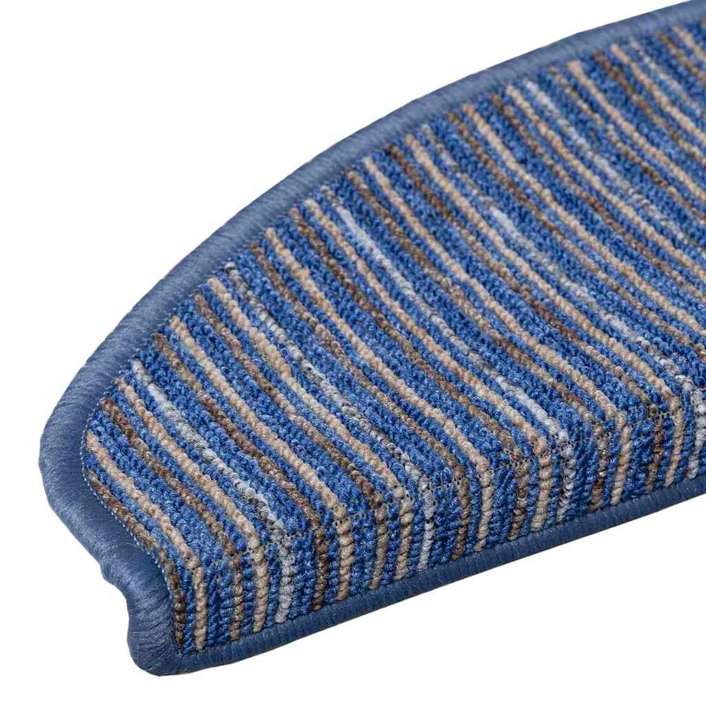 Zelfklevende Trapmatten 15 pcs Blauw 65 x 21 x 4 cm is nu te koop bij PeponiXL, paradijselijk wonen!