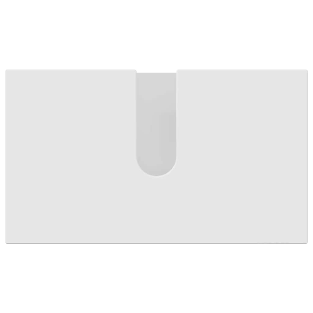 Badkamermeubelset met opslag 2 pcs Wit Bewerkt hout & Metaal is nu te koop bij PeponiXL, paradijselijk wonen!