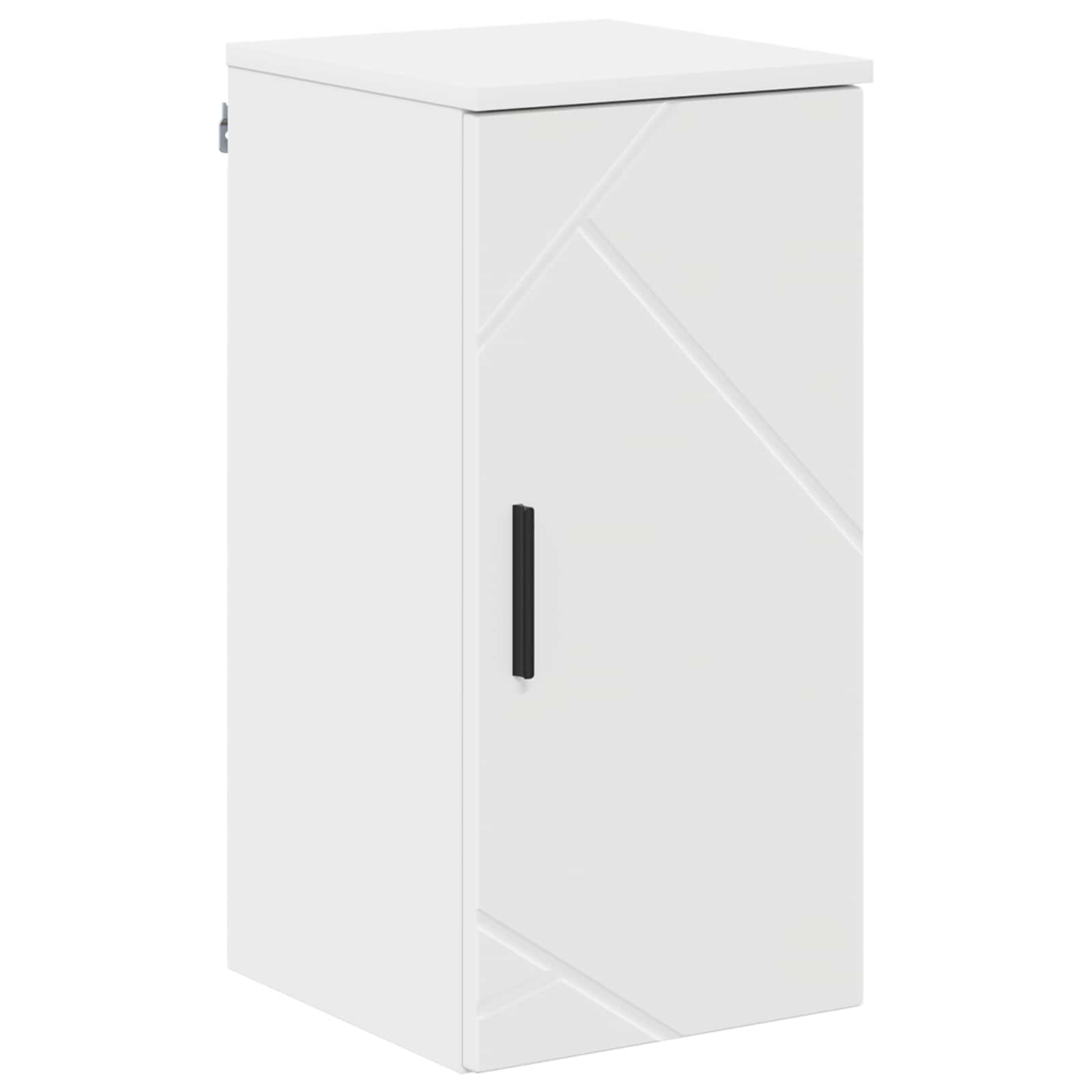 Badkamermeubelset met lade 5 pcs Wit Bewerkt hout & Metaal is nu te koop bij PeponiXL, paradijselijk wonen!