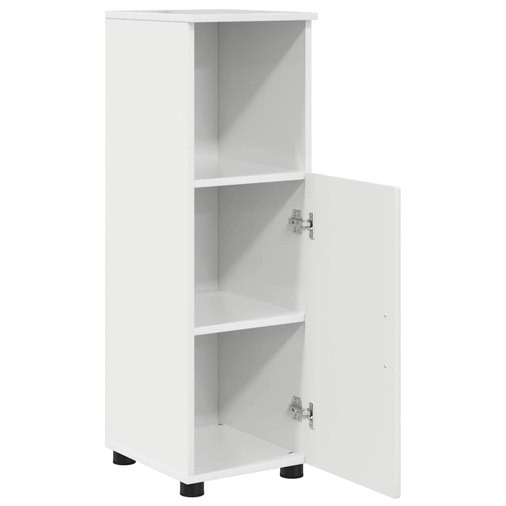 Badkamermeubelset 3 pcs Hoogglans wit Bewerkt hout en metaal is nu te koop bij PeponiXL, paradijselijk wonen!