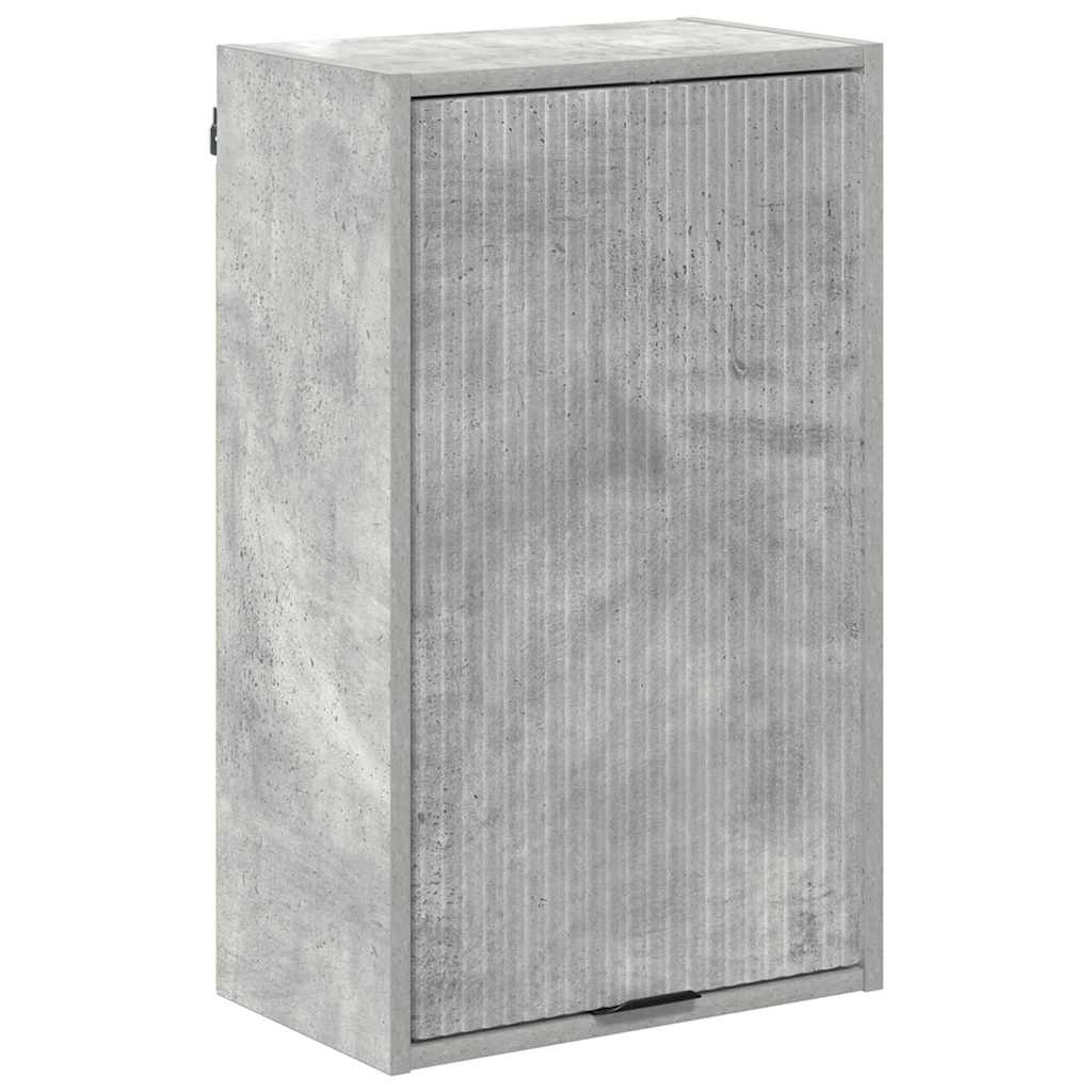 Badkamermeubelset met lade Beton Grijs Engineered hout, Metaal is nu te koop bij PeponiXL, paradijselijk wonen!