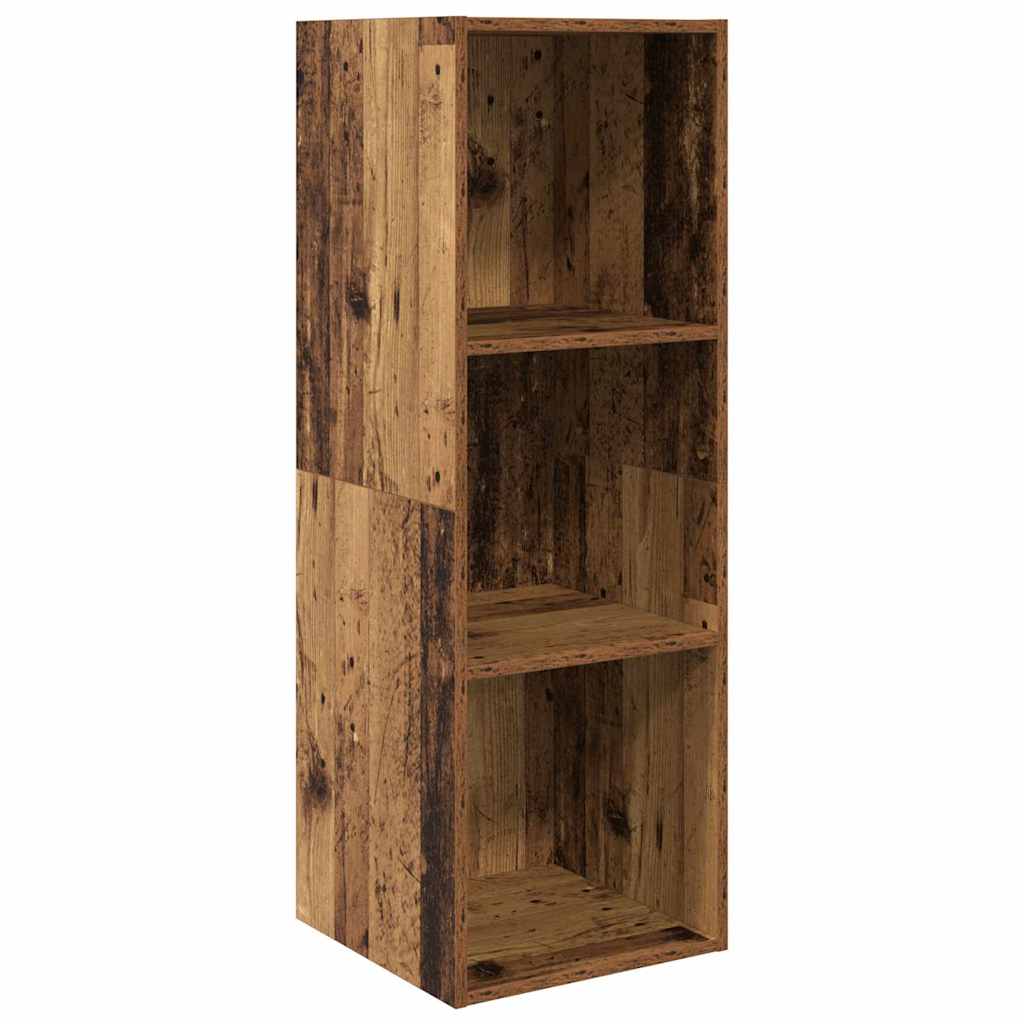 Tv-meubelset Wandgemonteerd 3 pcs Oud Hout Bewerkt hout is nu te koop bij PeponiXL, paradijselijk wonen!