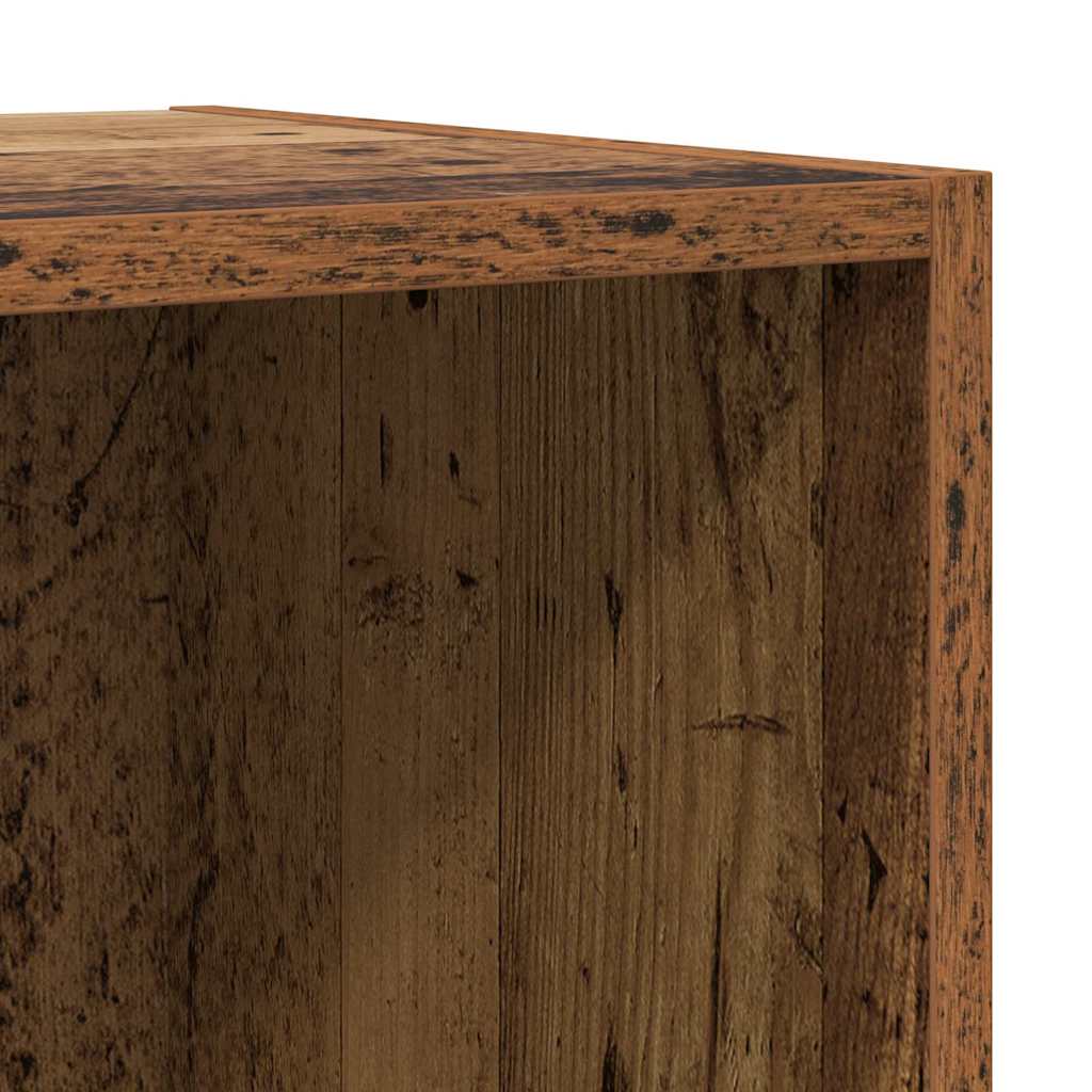 TV-kast set Wandgemonteerd 2 pcs Oud Hout Bewerkt hout is nu te koop bij PeponiXL, paradijselijk wonen!