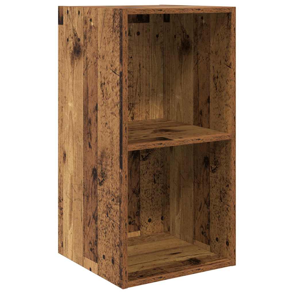 Tv-meubelset Wandgemonteerd 4 pcs Oudhout Bewerkt hout is nu te koop bij PeponiXL, paradijselijk wonen!
