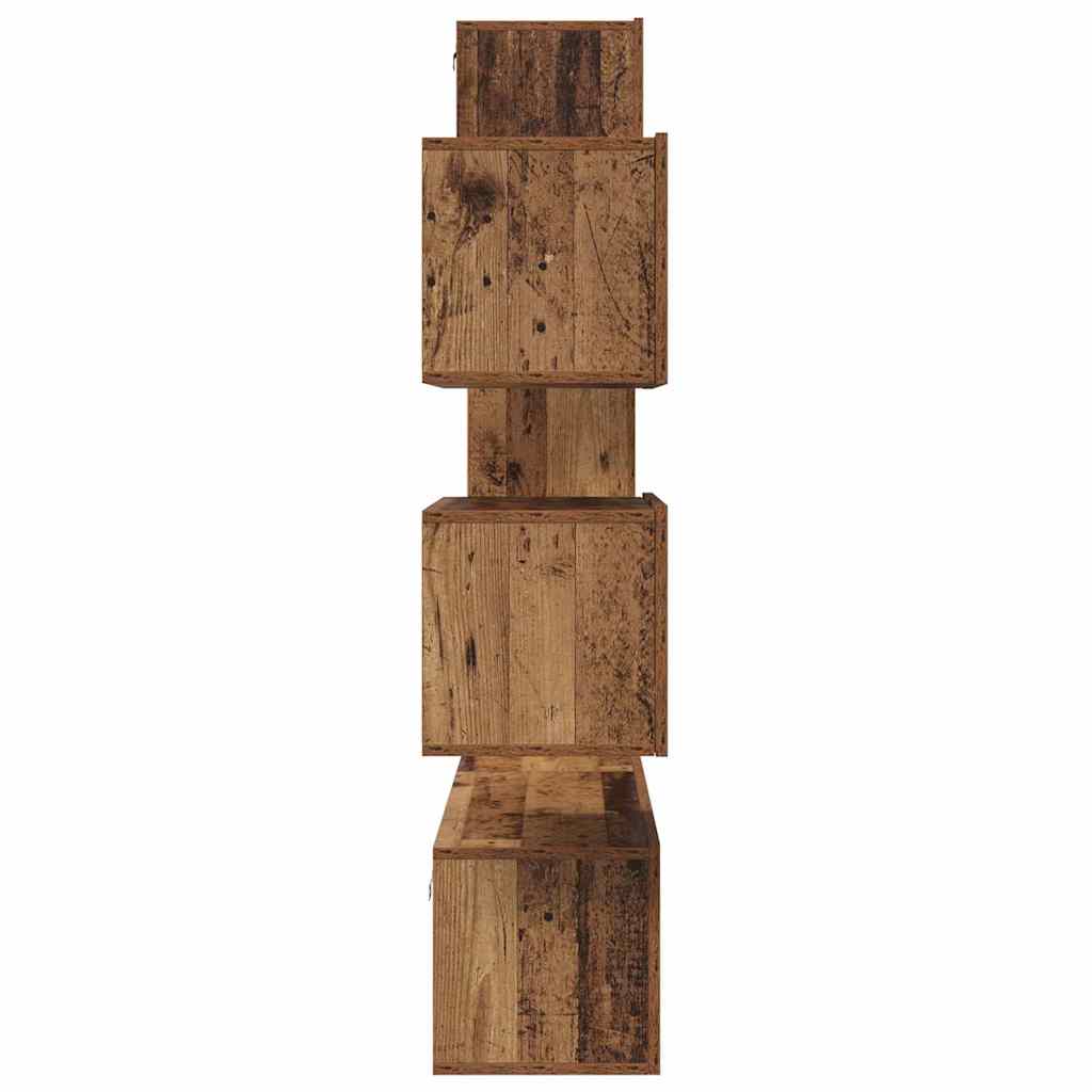 Tv-meubelset Wandgemonteerd 6 pcs Oud Hout Bewerkt hout is nu te koop bij PeponiXL, paradijselijk wonen!