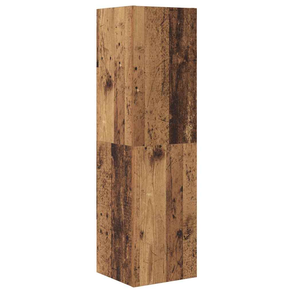 Tv-meubelset met lade 4 pcs Oud Hout Bewerkt hout is nu te koop bij PeponiXL, paradijselijk wonen!