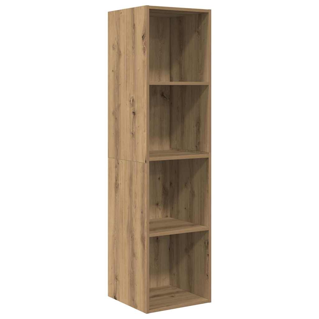Tv-meubelset Wandgemonteerd 3 pcs Artisan Eiken Bewerkt hout is nu te koop bij PeponiXL, paradijselijk wonen!