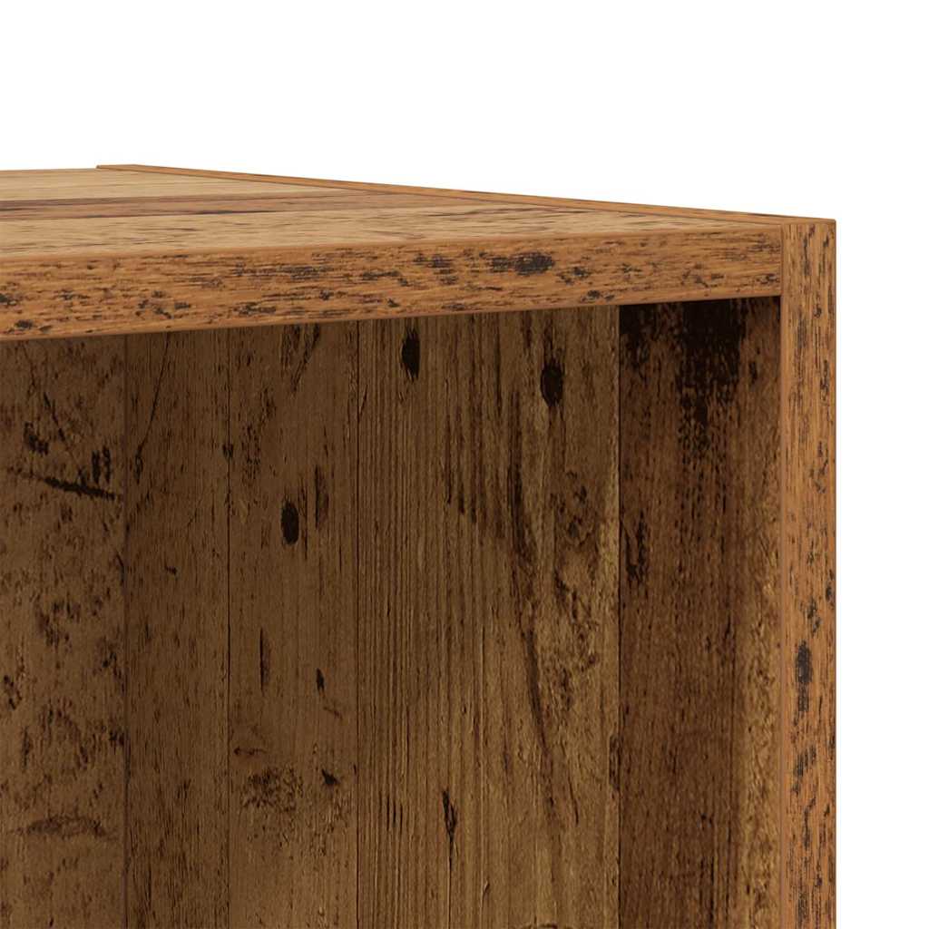 Tv-meubelset Wandgemonteerd 2 pcs Oud Hout Bewerkt hout is nu te koop bij PeponiXL, paradijselijk wonen!
