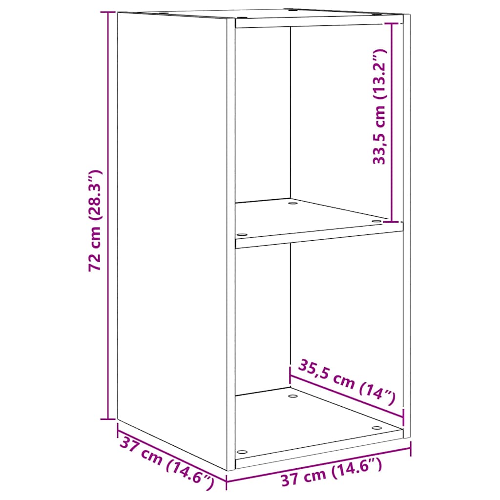 Tv-meubelset Oud Hout 37 x 37 x 107 cm Bewerkt hout is nu te koop bij PeponiXL, paradijselijk wonen!