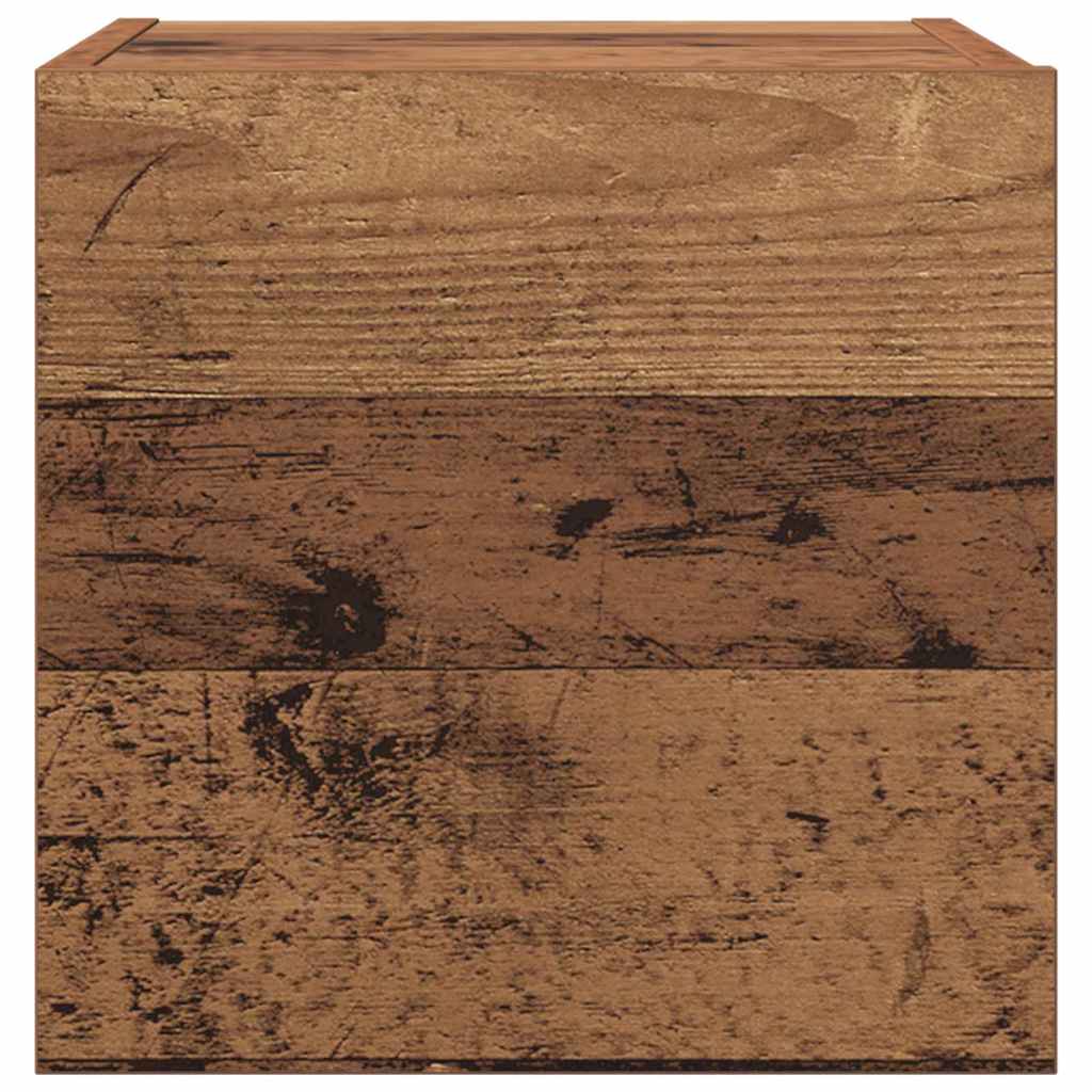 TV Eenheden Wandgemonteerd 4 pcs Oud Hout Bewerkt hout is nu te koop bij PeponiXL, paradijselijk wonen!