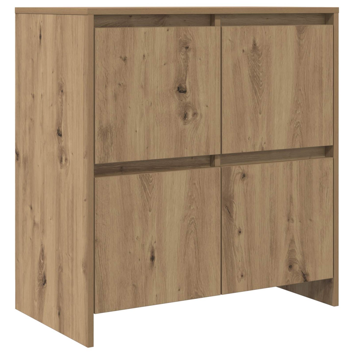 Dressoirs 2 pcs artisanaal eikenkleurig 70 x 41 x 75 cm is nu te koop bij PeponiXL, paradijselijk wonen!