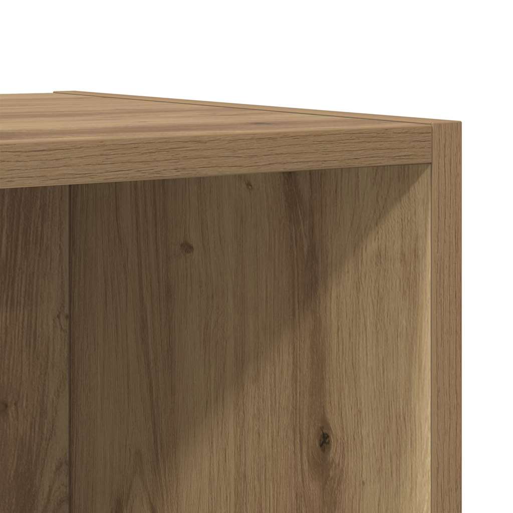 Tv-meubelset 4 pcs Bruin 37 x 37 x 142,5 cm Bewerkt hout is nu te koop bij PeponiXL, paradijselijk wonen!