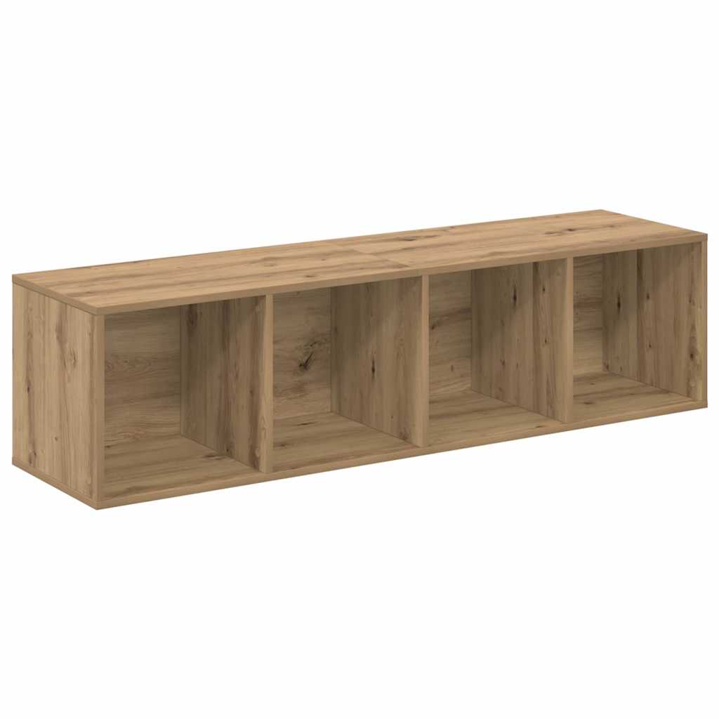 Tv-meubelset 4 pcs Bruin 37 x 37 x 142,5 cm Bewerkt hout is nu te koop bij PeponiXL, paradijselijk wonen!