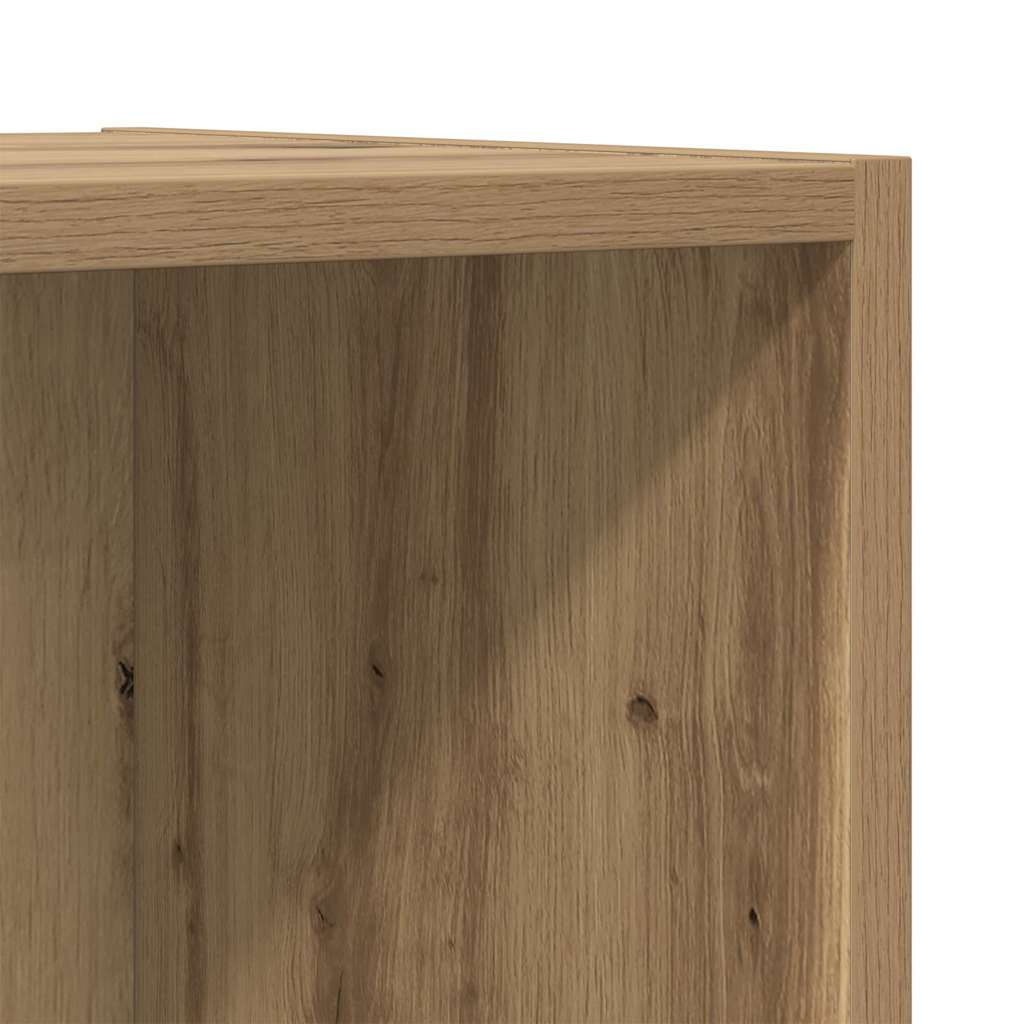 Tv-meubelset 2 pcs Artisan Eiken 37 x 37 x 107 cm Bewerkt hout is nu te koop bij PeponiXL, paradijselijk wonen!