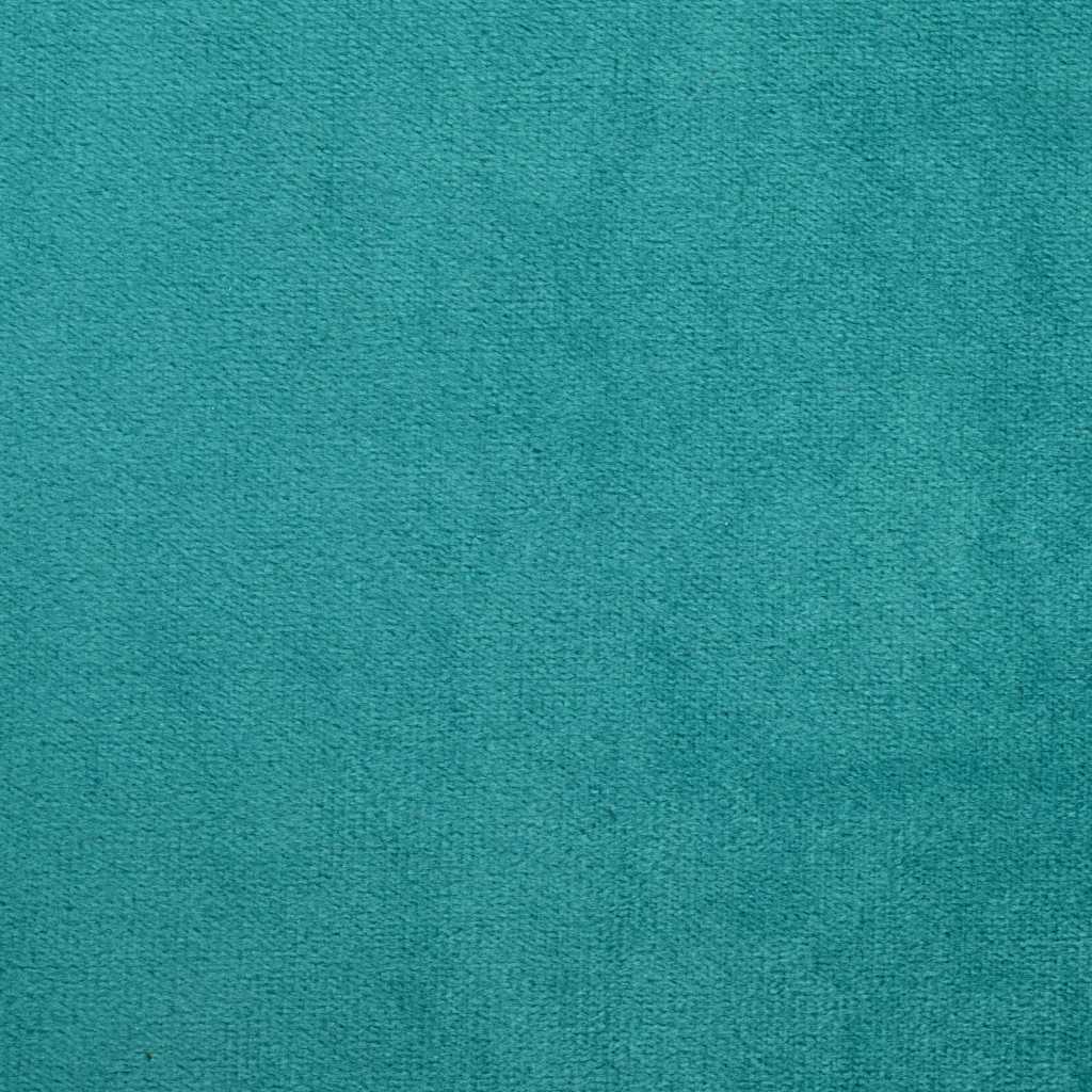 Hoekbedframe Turquoise 90 cm x 190 cm VelvetenPlywood is nu te koop bij PeponiXL, paradijselijk wonen!