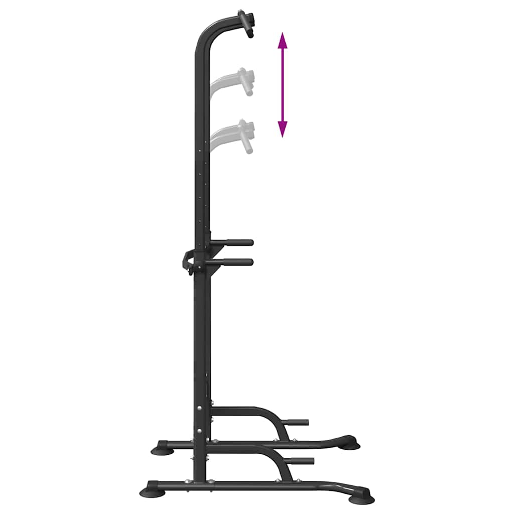 Kracht Toren Dip Station Zwart 102 x 95 x 210 cm is nu te koop bij PeponiXL, paradijselijk wonen!
