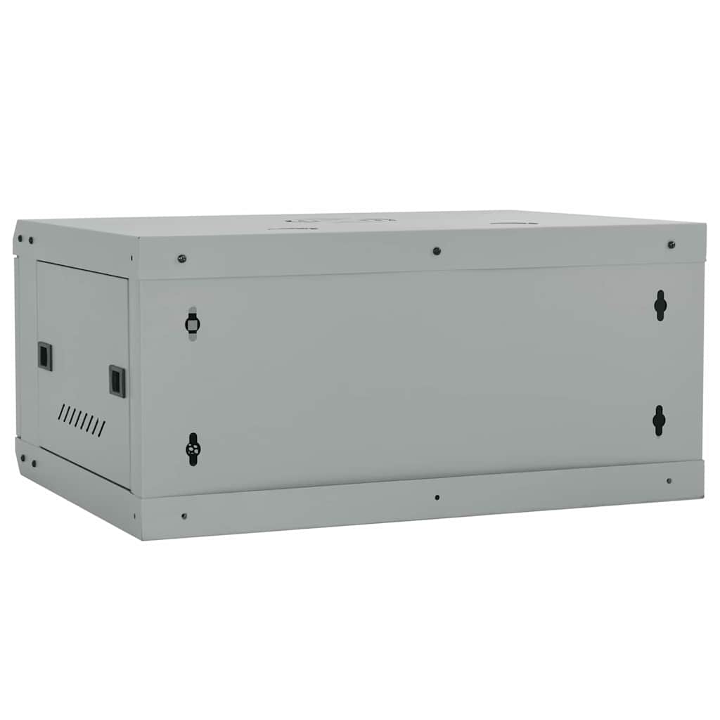Netwerk kabinet met opslag Grijs 60 x 35 x 28 cm Staal is nu te koop bij PeponiXL, paradijselijk wonen!