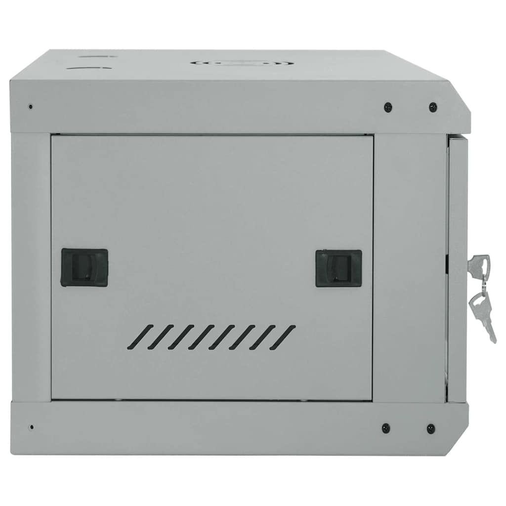 Netwerk kabinet met opslag Grijs 60 x 35 x 28 cm Staal is nu te koop bij PeponiXL, paradijselijk wonen!