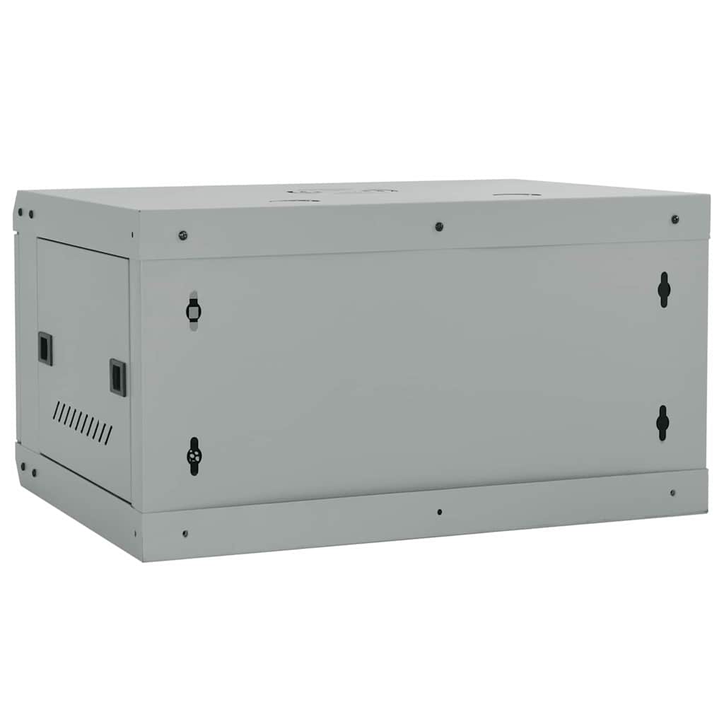 Netwerk kabinet met opslag Grijs 60 x 45 x 35 cm Staal is nu te koop bij PeponiXL, paradijselijk wonen!