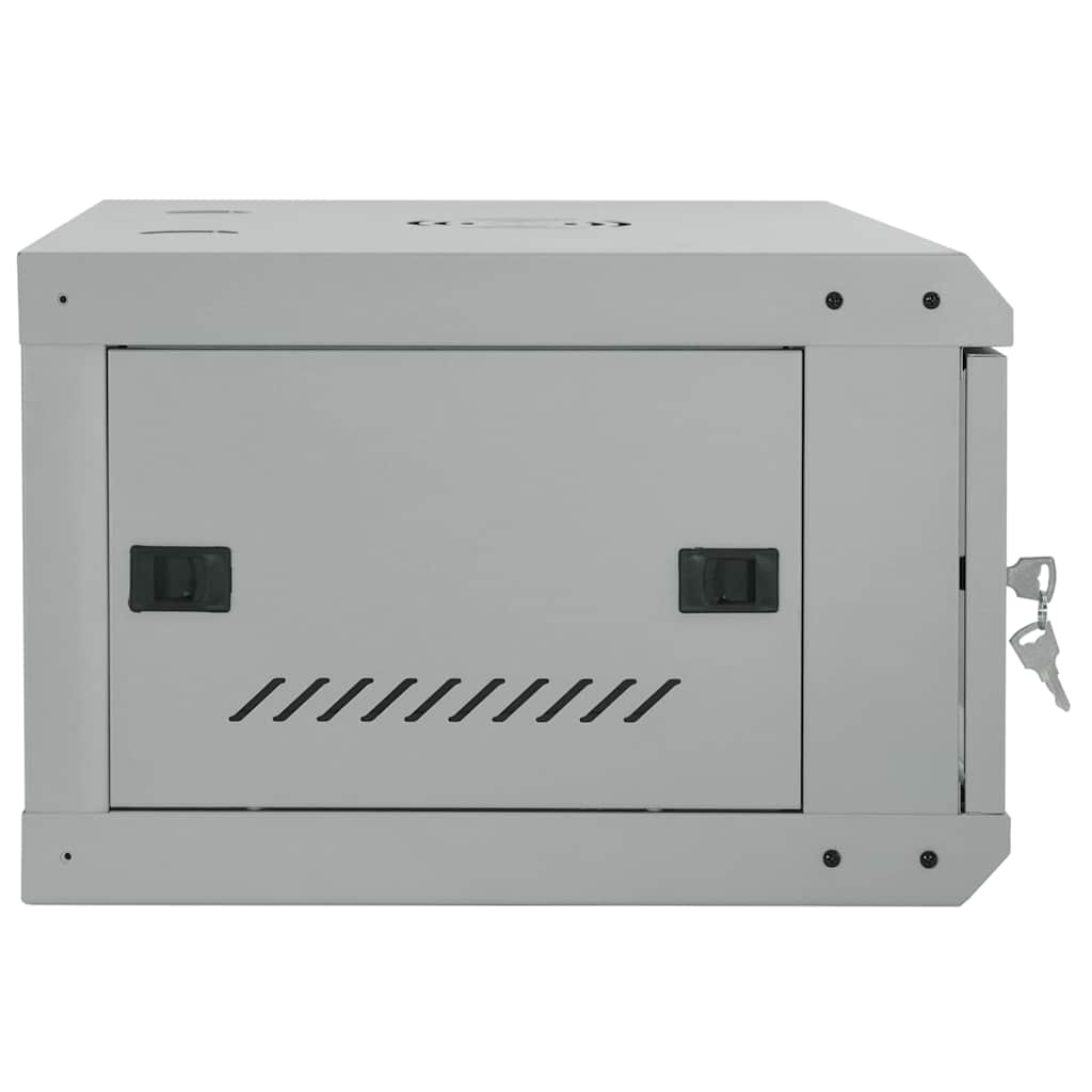 Netwerk kabinet met opslag Grijs 60 x 45 x 35 cm Staal is nu te koop bij PeponiXL, paradijselijk wonen!