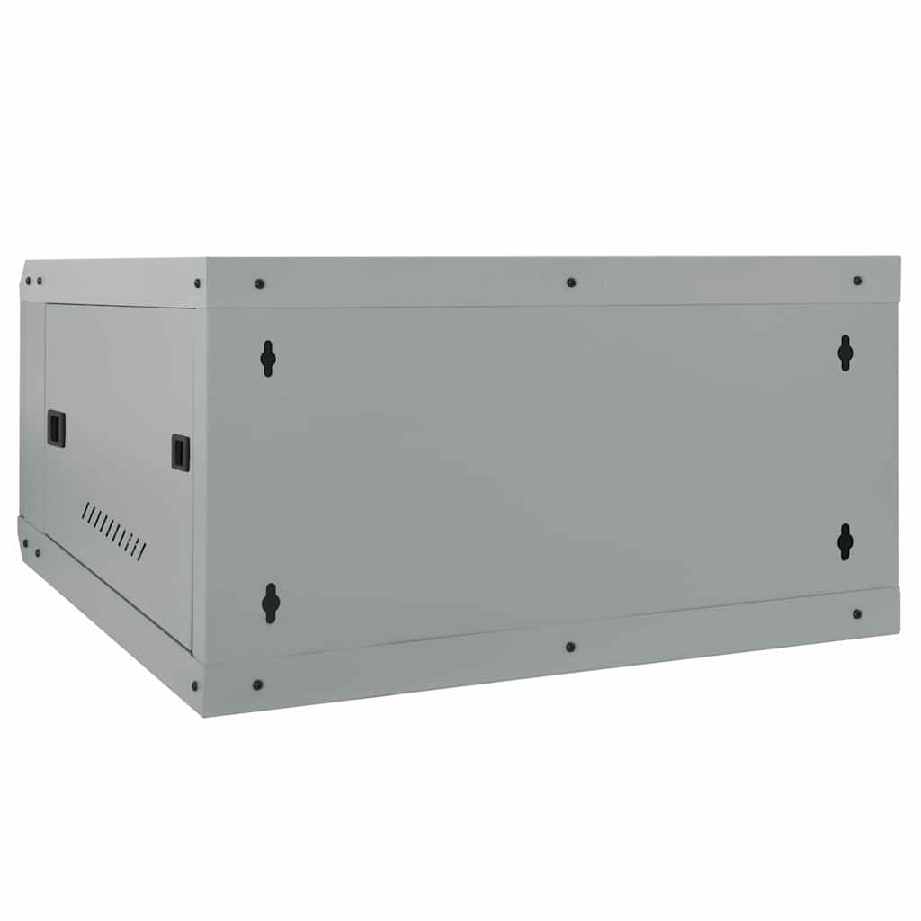 Netwerk kabinet met opslag Grijs 60 x 60 x 35 cm Staal is nu te koop bij PeponiXL, paradijselijk wonen!
