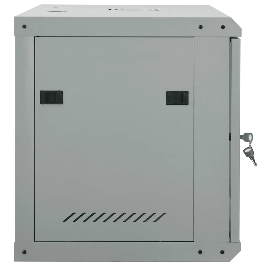 Netwerk kabinet met opslag Grijs 60 x 45 x 50 cm Staal is nu te koop bij PeponiXL, paradijselijk wonen!