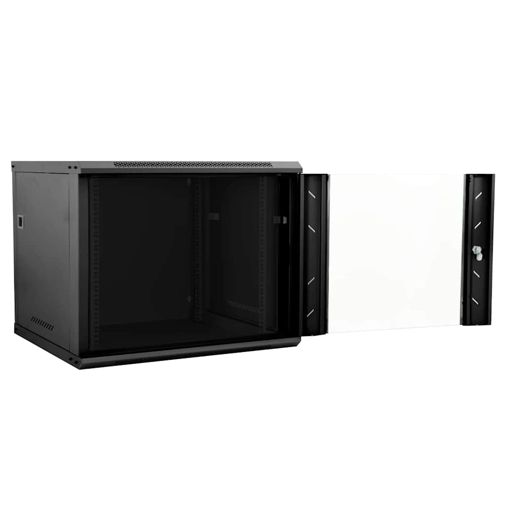 Netwerk kabinet met opslag Zwart 60 x 60 x 50 cm Staal is nu te koop bij PeponiXL, paradijselijk wonen!
