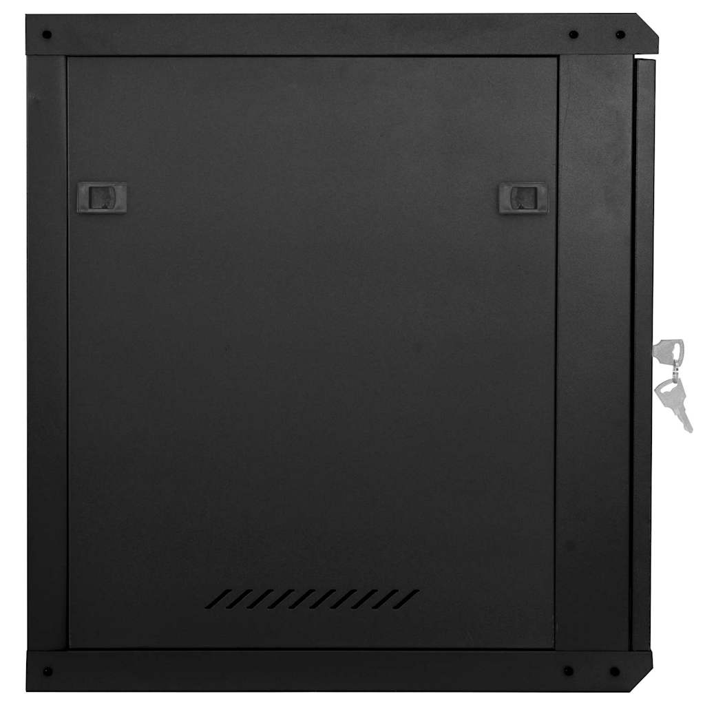 Netwerk kabinet met opslag Zwart 60 x 60 x 50 cm Staal is nu te koop bij PeponiXL, paradijselijk wonen!