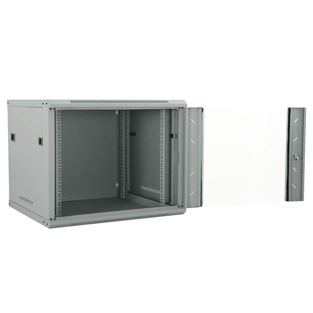 Netwerk kabinet met opslag Grijs 60 x 60 x 50 cm Staal is nu te koop bij PeponiXL, paradijselijk wonen!