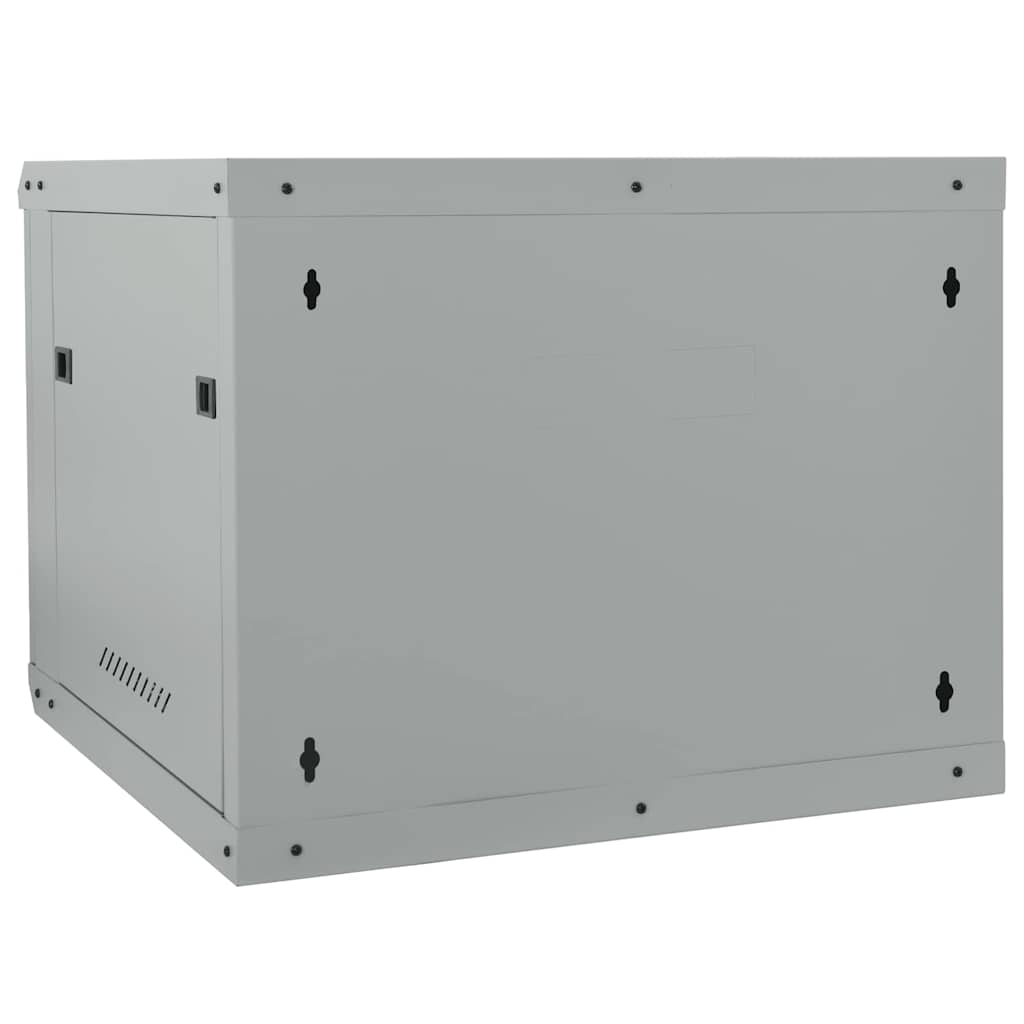 Netwerk kabinet met opslag Grijs 60 x 60 x 50 cm Staal is nu te koop bij PeponiXL, paradijselijk wonen!