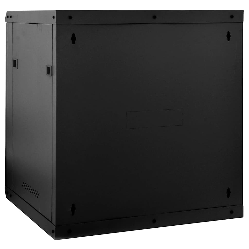 Netwerk kabinet met opslag Zwart 60 x 45 x 65 cm Staal is nu te koop bij PeponiXL, paradijselijk wonen!