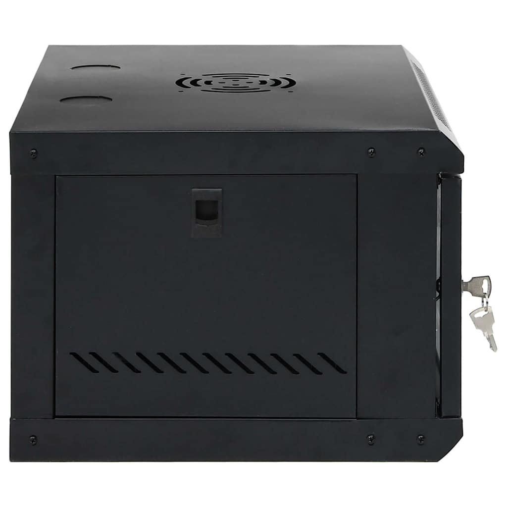 Netwerk kabinet met opslag Zwart 53 x 45 x 30 cm Staal is nu te koop bij PeponiXL, paradijselijk wonen!