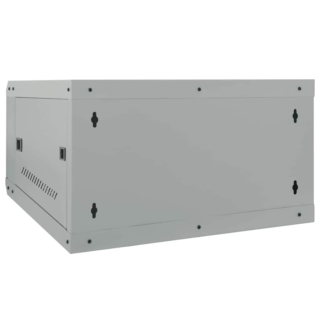 Netwerk kabinet met opslag Grijs 53 x 60 x 30 cm Staal is nu te koop bij PeponiXL, paradijselijk wonen!
