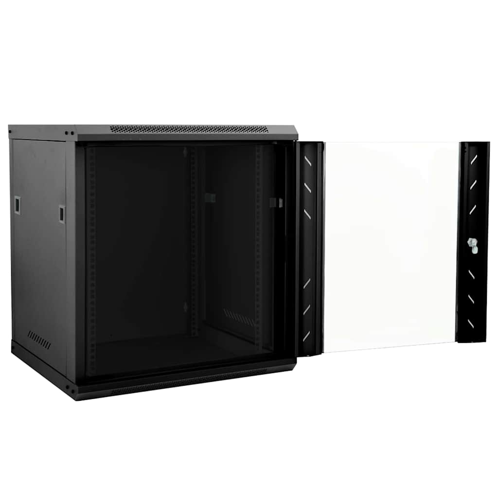 Netwerk kabinet met opslag Zwart 53 x 60 x 60 cm Staal is nu te koop bij PeponiXL, paradijselijk wonen!