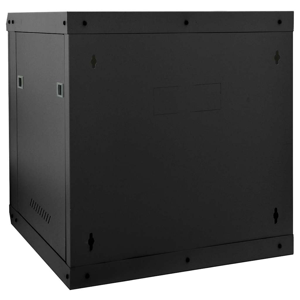 Netwerk kabinet met opslag Zwart 53 x 60 x 60 cm Staal is nu te koop bij PeponiXL, paradijselijk wonen!